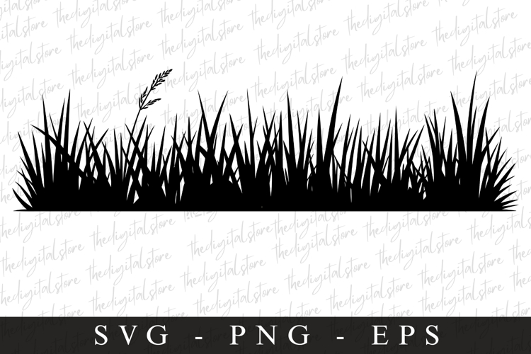 Grass Silhouette Image 16