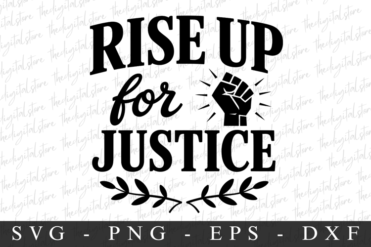 Rice Up For Justice SVG | SVG Cut files | Cricut