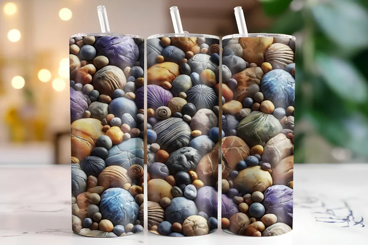 Stones Tumbler Wrap | Sublimation | Tumblers