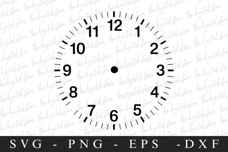 Clock SVG | SVG Cut files | Cricut