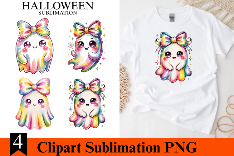 4 Halloween Boo Clipart PNG | Spooky Season Png