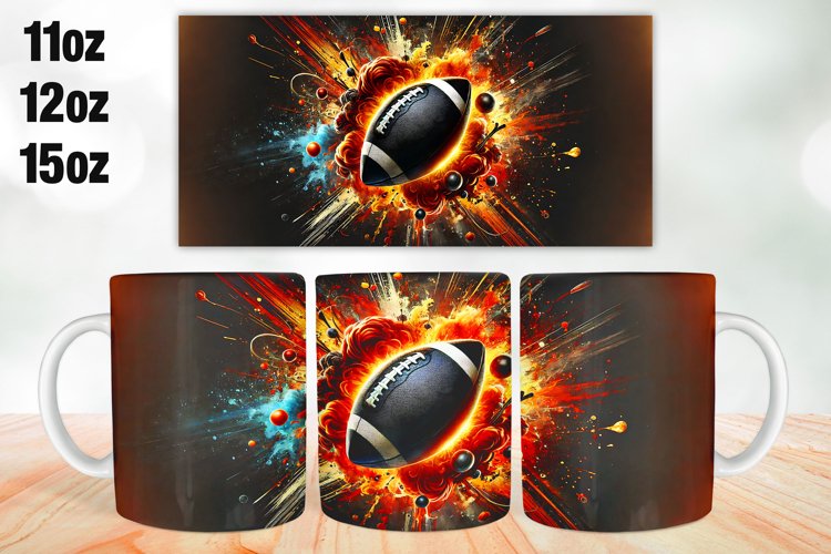 Football Sublimation Design Image 2