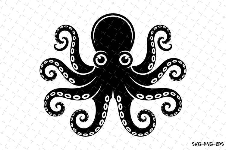 Octopus Silhouette Image 2