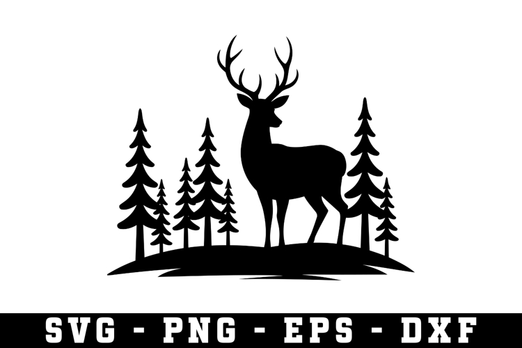 Deer Svg | Forest Svg | Svg Cut File