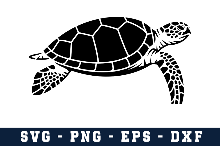 Cute Turtle Svg Image 2
