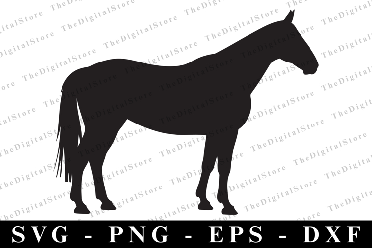 Horse Silhouette Image 10