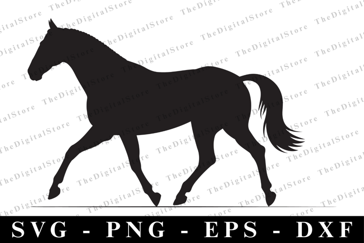 Horse Silhouette Image 16