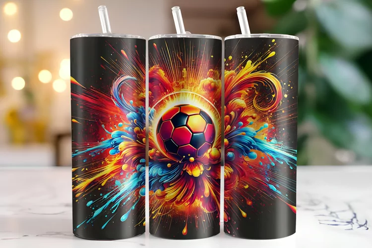 Football Tumbler Wrap | Sublimation | Tumblers