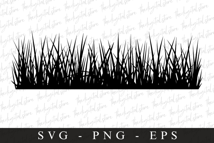 Grass Silhouette Image 17
