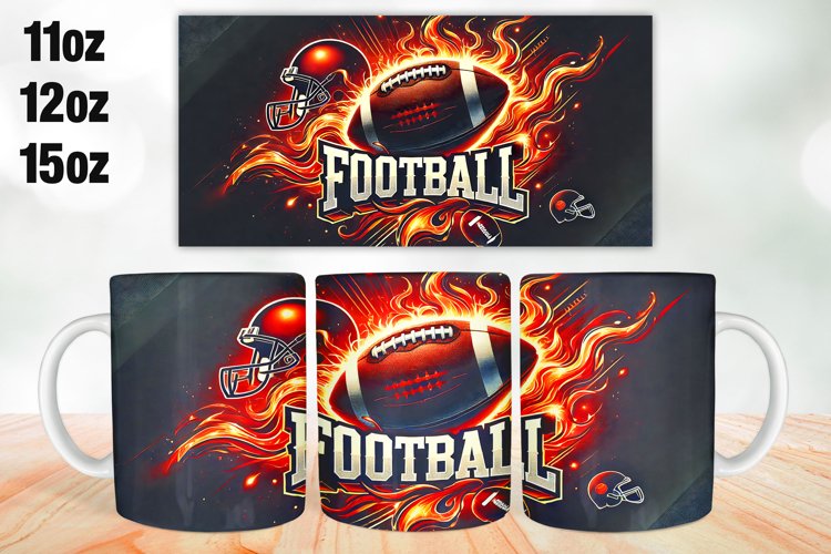 Football Sublimation Design Image 5