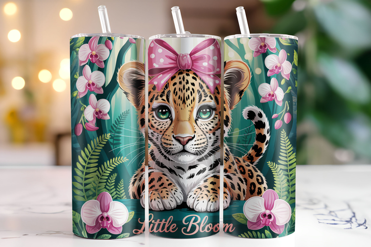 Tiger Tumbler Wrap | Sublimation | Tumblers