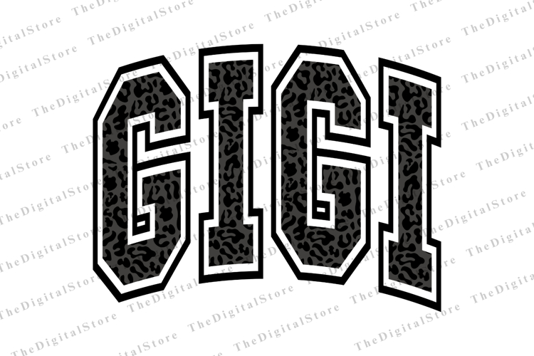 Leopard Print Clipart Image 16