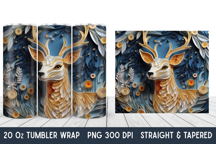 Christmas Tumbler Wrap Image 19