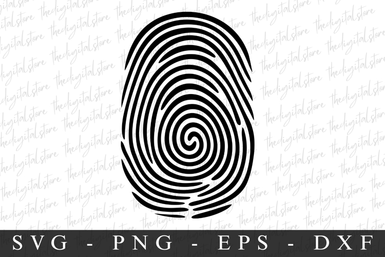 Finger Print SVG | SVG Cut files | Cricut