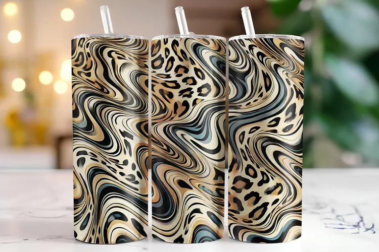 Leopard Tumbler Wrap | Sublimation | Tumblers