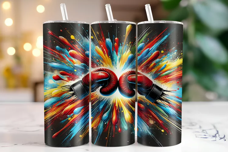 Boxing Tumbler Wrap | Sublimation | Tumblers