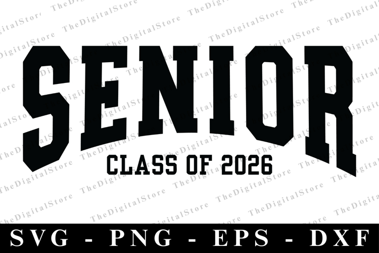 Senior class of 2026 svg | Graduation Svg | Svg cut file