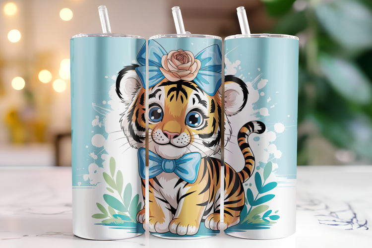 Lion Tumbler Wrap | Sublimation | Tumblers