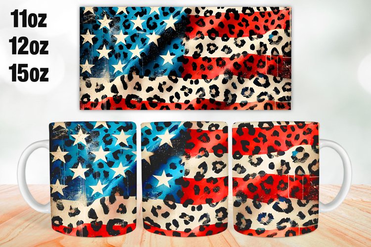 American Flag Clipart Image 12