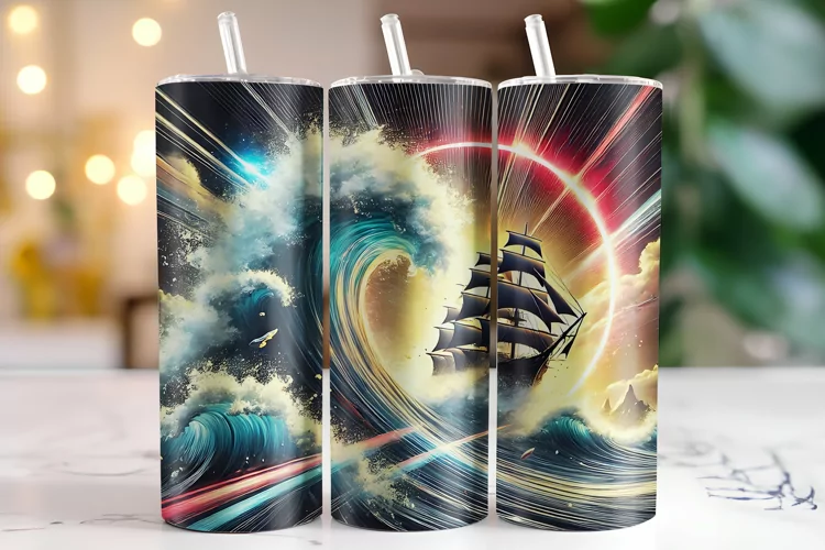 Boat Tumbler Wrap | Sublimation | Tumblers