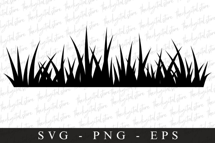 Grass Svg | Camping Svg | Svg Cut Files example image 1