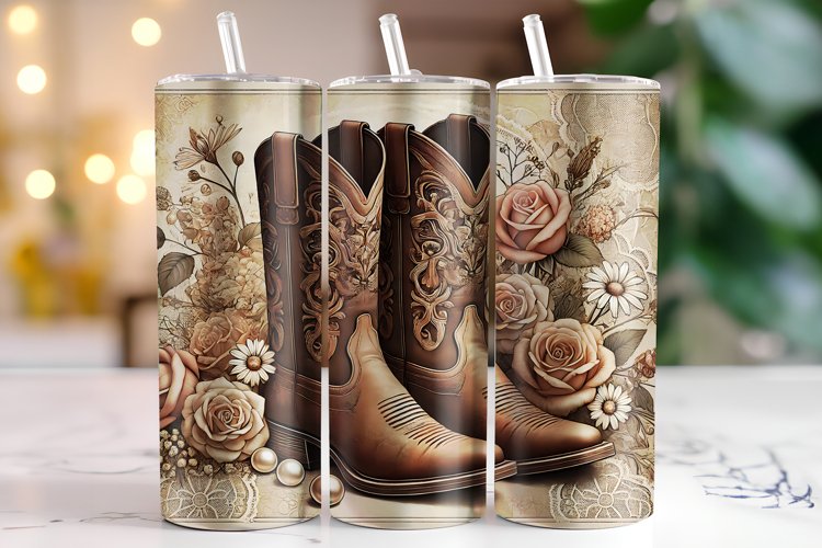 Boots Tumbler Wrap | Sublimation | Tumblers