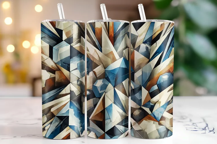 Abstract Tumbler Wrap | Sublimation | Tumblers