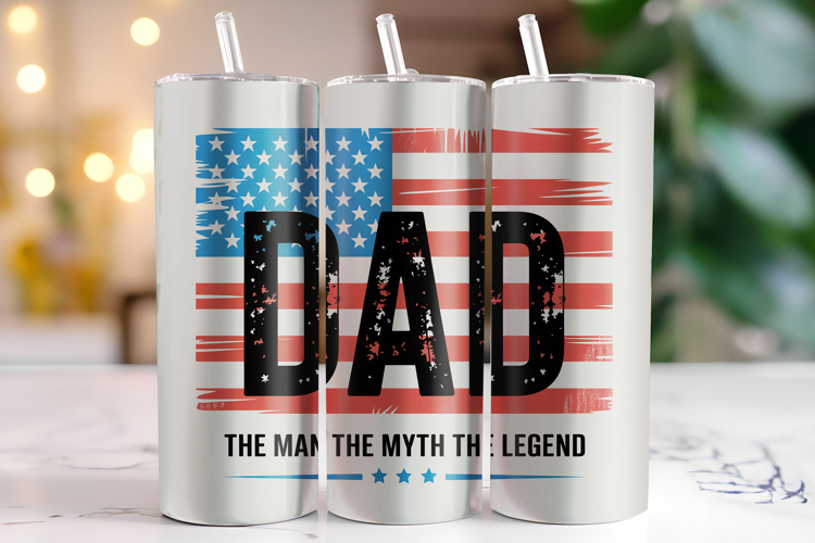 Dad Tumbler Wrap | Father's day | Sublimation | Tumblers