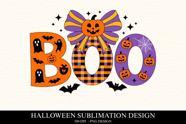 Halloween Boo Clipart PNG | Spooky Season Png