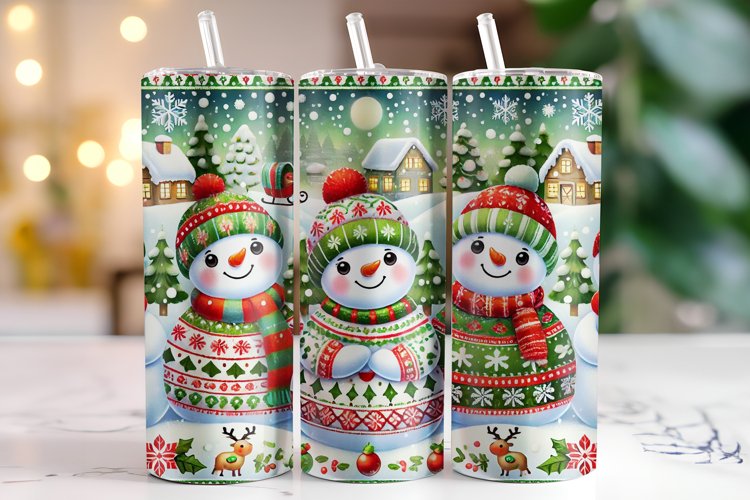Christmas Tumbler Wrap Image 6