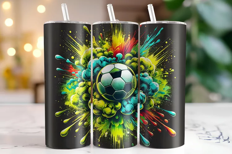 Football Tumbler Wrap | Sublimation | Tumblers