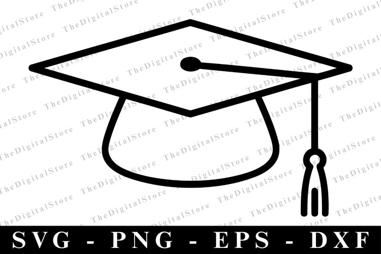 Graduation Cap Clipart Image 19