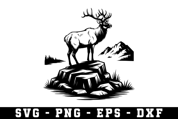 Deer Svg | Forest Svg | Svg Cut File