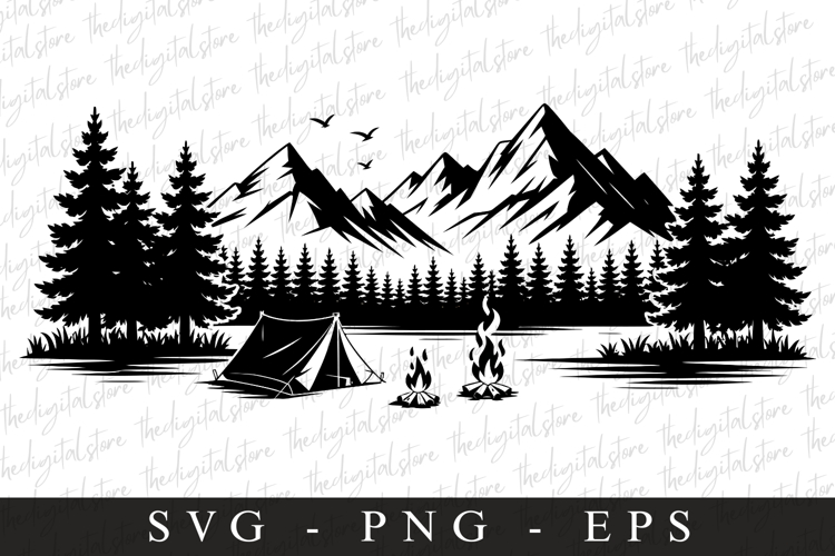 Cricut Camping Svg Image 4