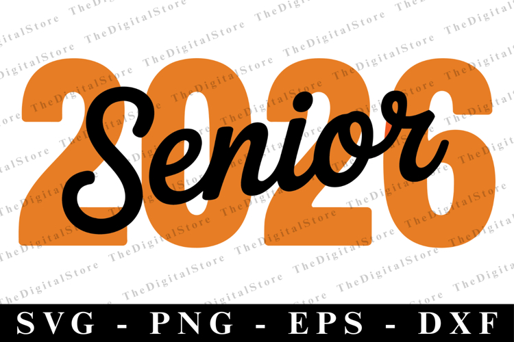 Senior 2026 svg | Graduation Svg | Svg cut file