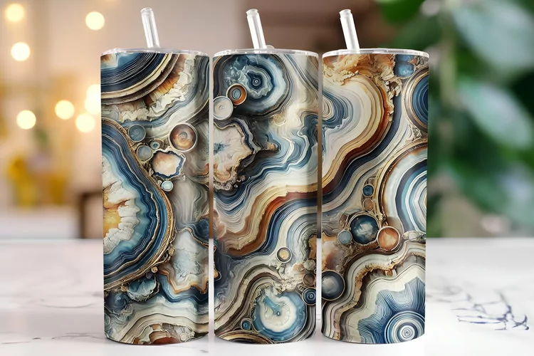 Marble Tumbler Wrap | Sublimation | Tumblers