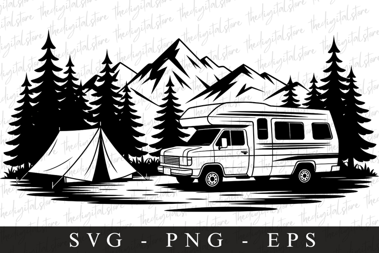 Cricut Camping Svg Image 24