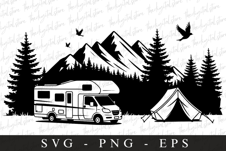 Cricut Camping Svg