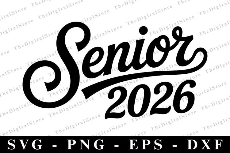 Senior 2026 svg | Graduation Svg | Svg cut file