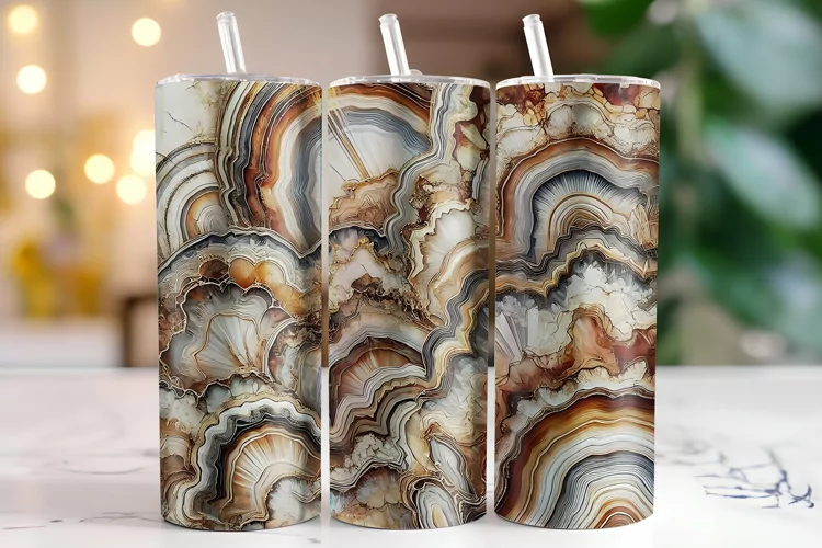 Marble Tumbler Wrap | Sublimation | Tumblers
