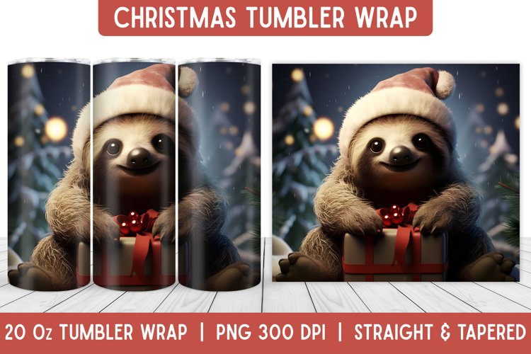 Christmas Tumbler Wrap | Christmas Sublimation | Tumbler