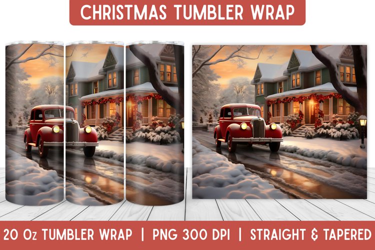 Christmas Tumbler Wrap | Christmas Sublimation | Tumbler