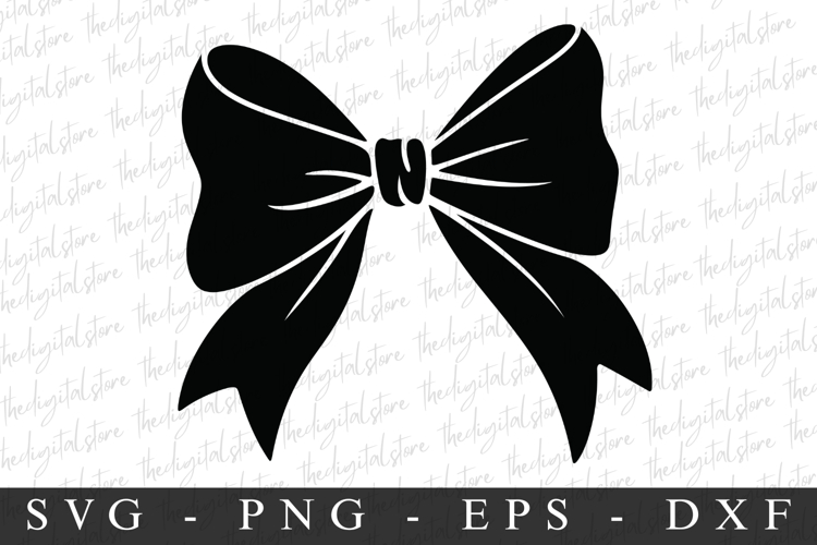 Black Bow Ribbon SVG | SVG Cut files | Cricut