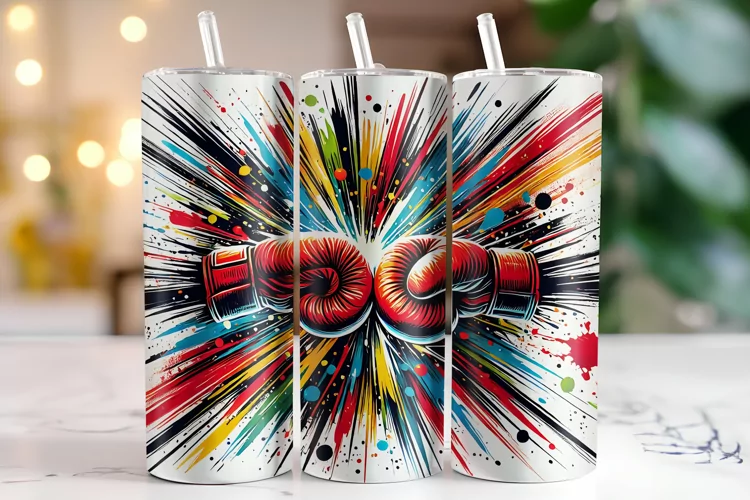 Boxing Tumbler Wrap | Sublimation | Tumblers