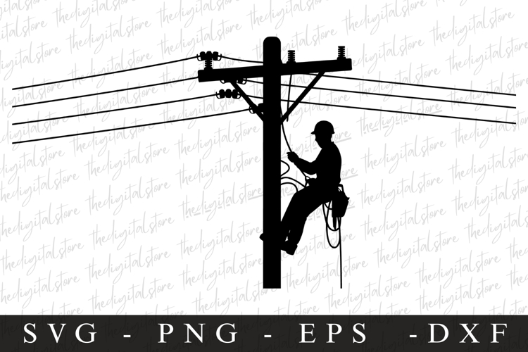 High Quality Lineman SVG | SVG Cut files | Cricut