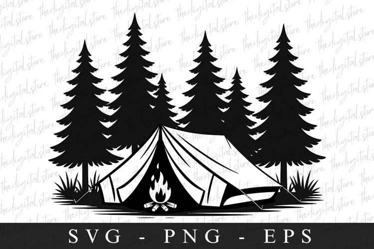 Cricut Camping Svg Image 2