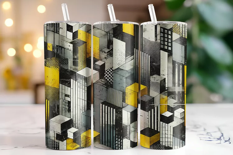 Abstract Tumbler Wrap | Sublimation | Tumblers