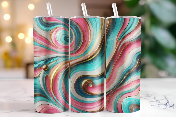 Marble 20oz Tumbler Wrap Sublimation