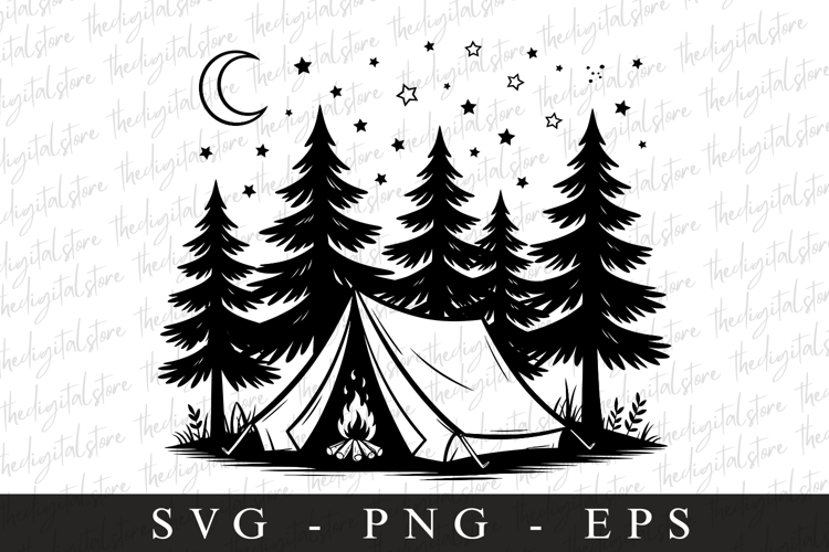 Cricut Camping Svg Image 3