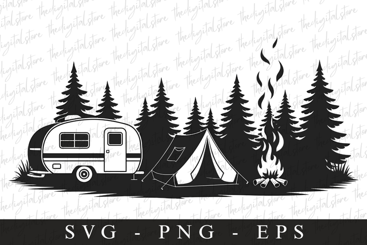 Cricut Camping Svg Image 10
